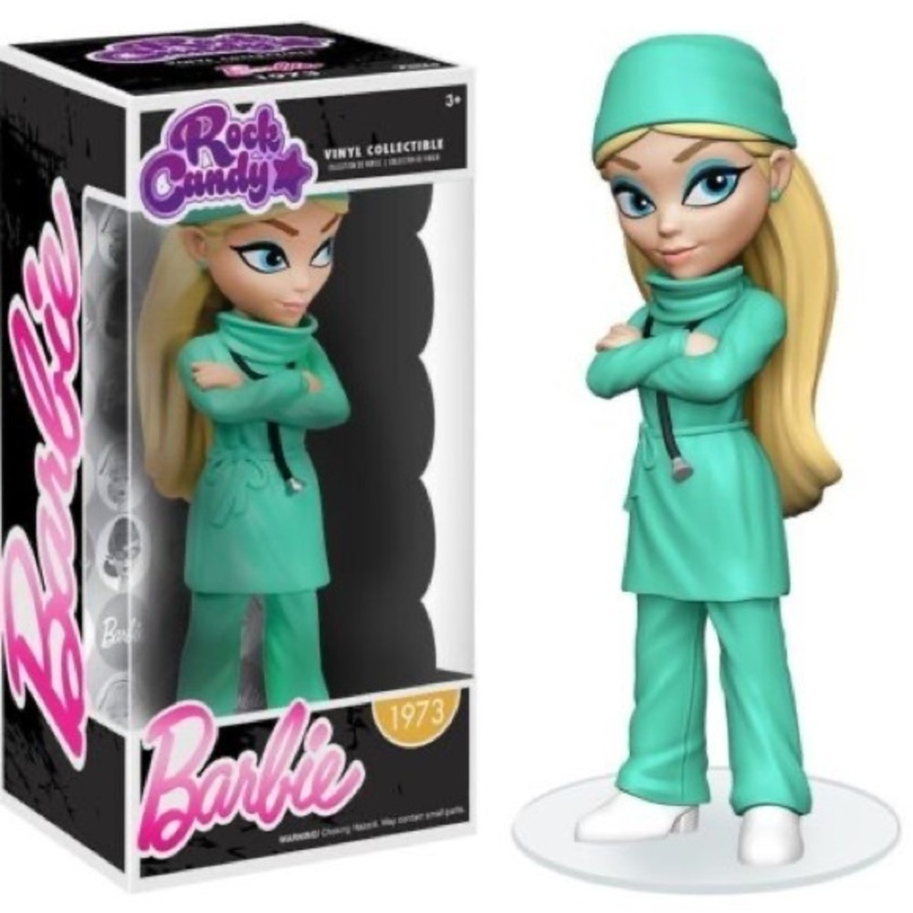 Funko Barbie Rock Candy 1973 Surgeon Figure NIB